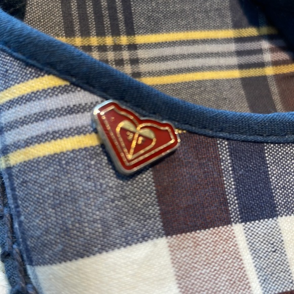 ROXY Plaid Fabric Espadrilles. Lace tie up. Size 6.5. - Picture 6 of 9